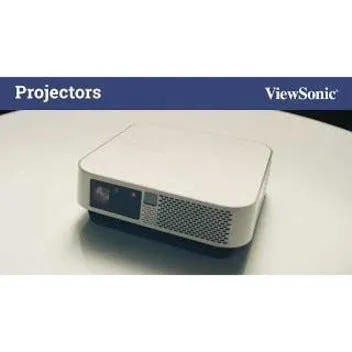 1080P Projector With 1000 Led Lumens, Bluetooth Speakers, Usb C And Wi-Fi