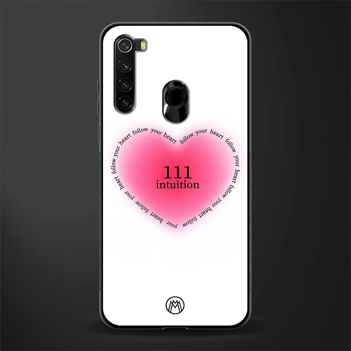 111 Intuition Phone Case for Redmi Note 8 | Glass Case