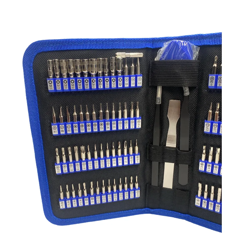 128-Piece Magnetic Screwdriver Bits Repair Kit Q-G10