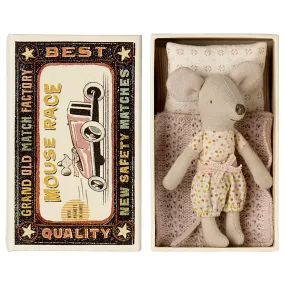 2024 Maileg Little Sister Mouse in Matchbox