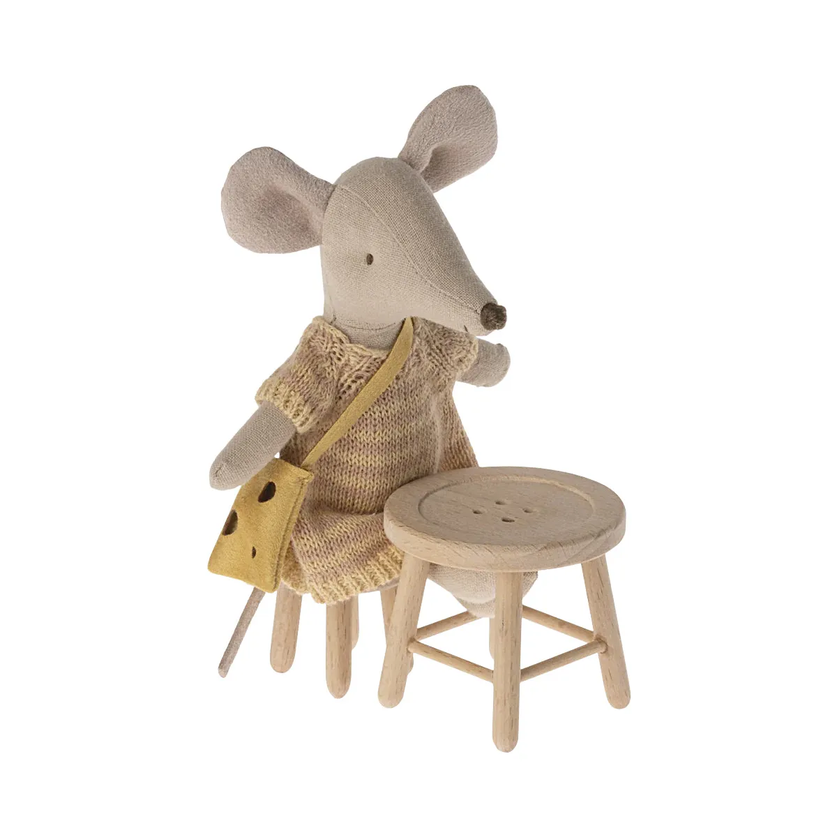 2024 Maileg Mouse Table & Stool Set