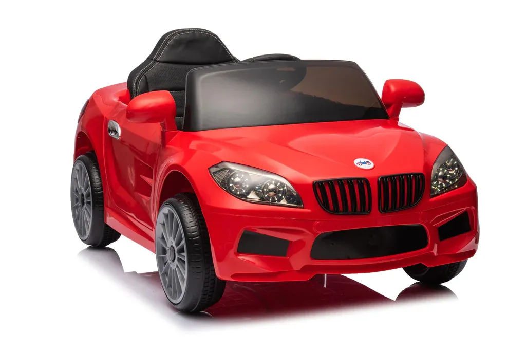 2025 BMW Style 12V Upgraded Kids Ride On Car | 1 Seater | Leather Seat | Upgraded Tires | Remote