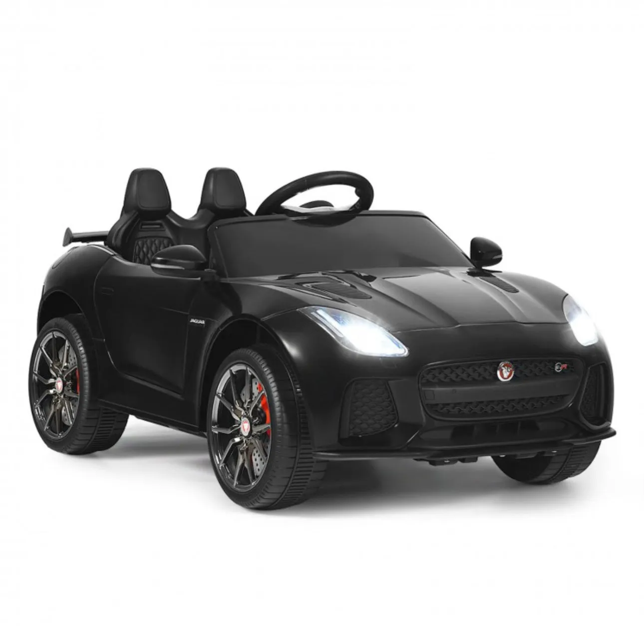 2025 Licensed Jaguar F-Type SVR 12V Kids Ride On Car 1 Seater Upgraded | MP3 Player | Open Doors | Remote