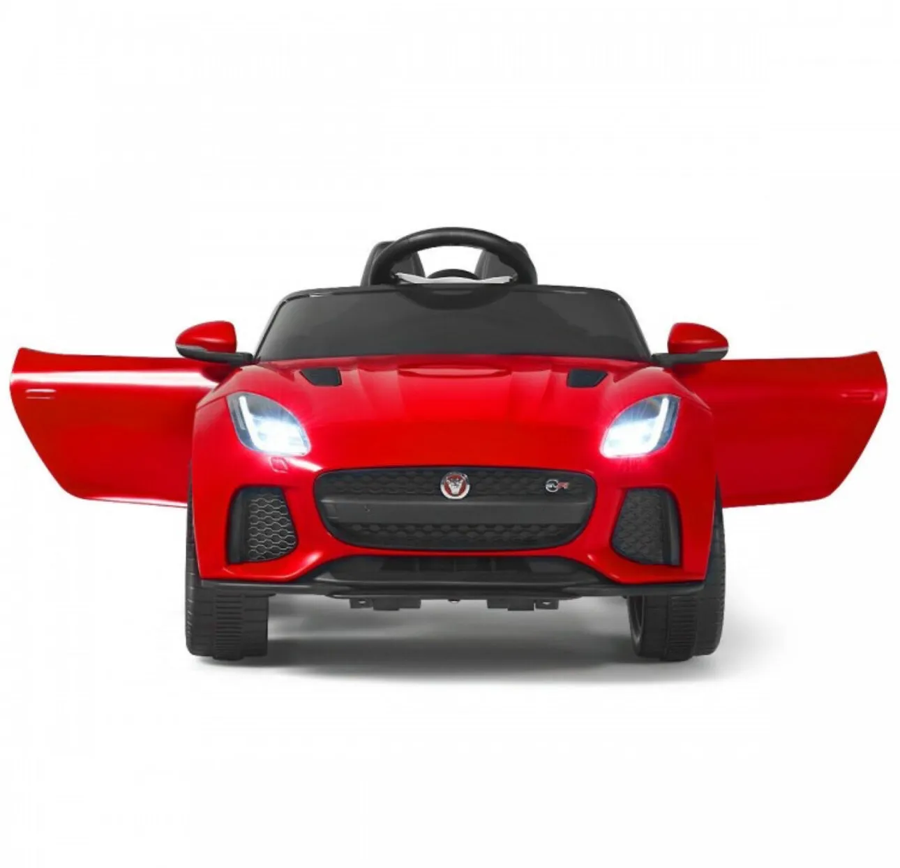 2025 Licensed Jaguar F-Type SVR 12V Kids Ride On Car 1 Seater Upgraded | MP3 Player | Open Doors | Remote