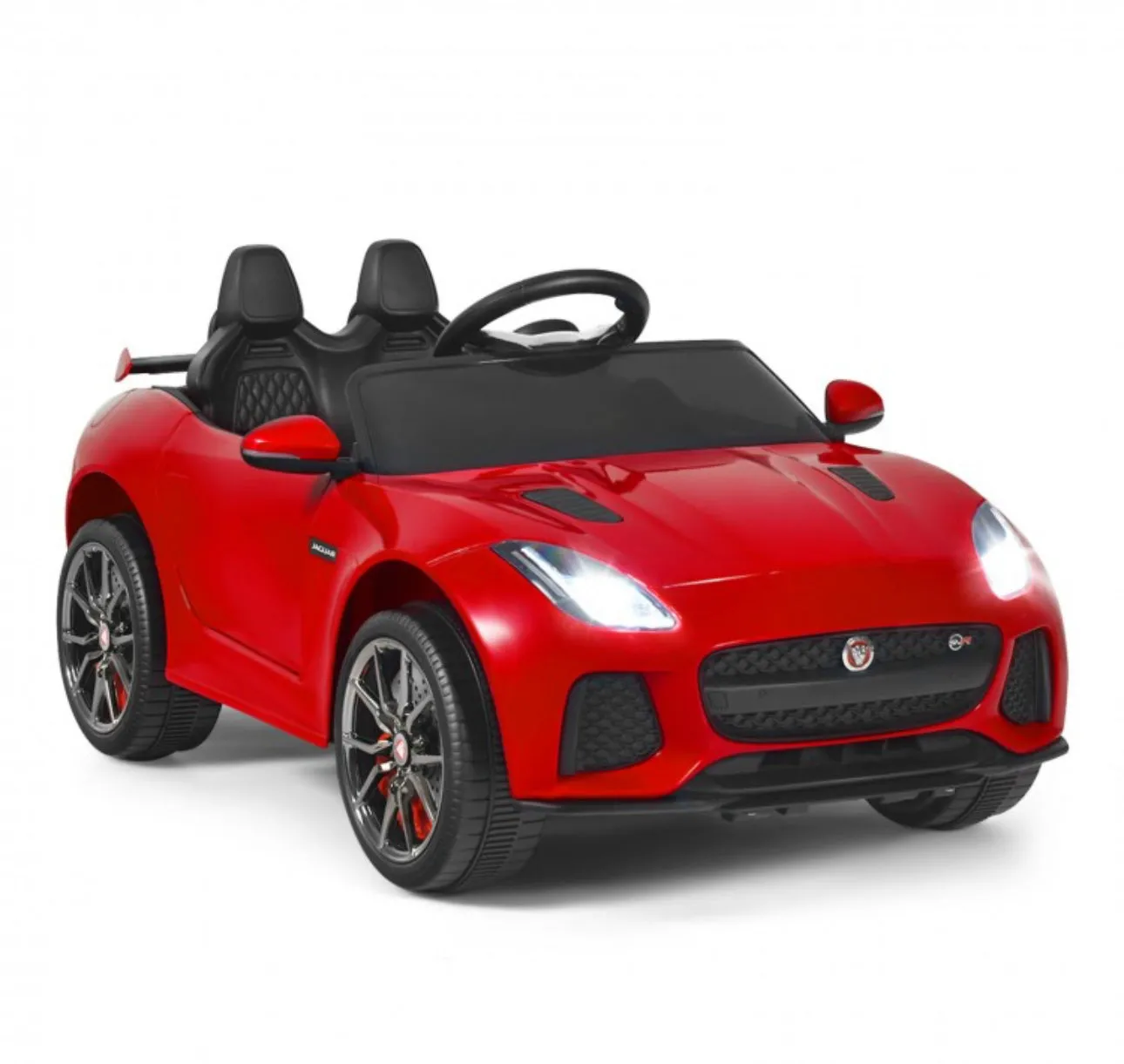 2025 Licensed Jaguar F-Type SVR 12V Kids Ride On Car 1 Seater Upgraded | MP3 Player | Open Doors | Remote