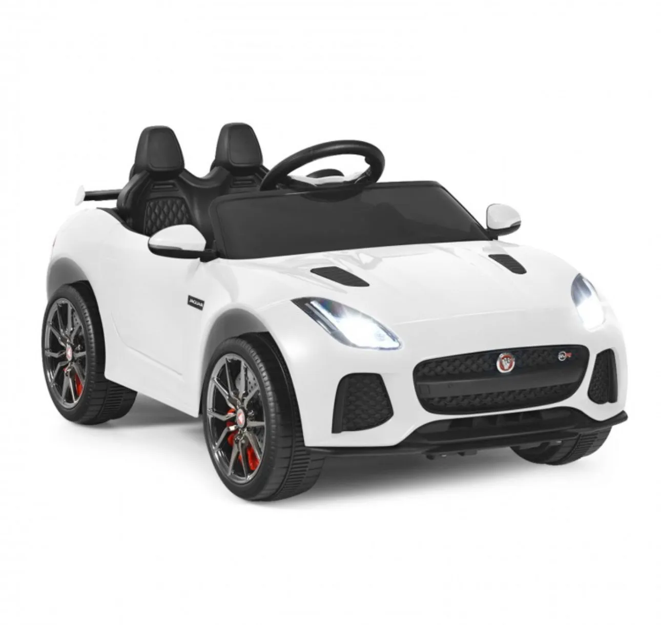 2025 Licensed Jaguar F-Type SVR 12V Kids Ride On Car 1 Seater Upgraded | MP3 Player | Open Doors | Remote