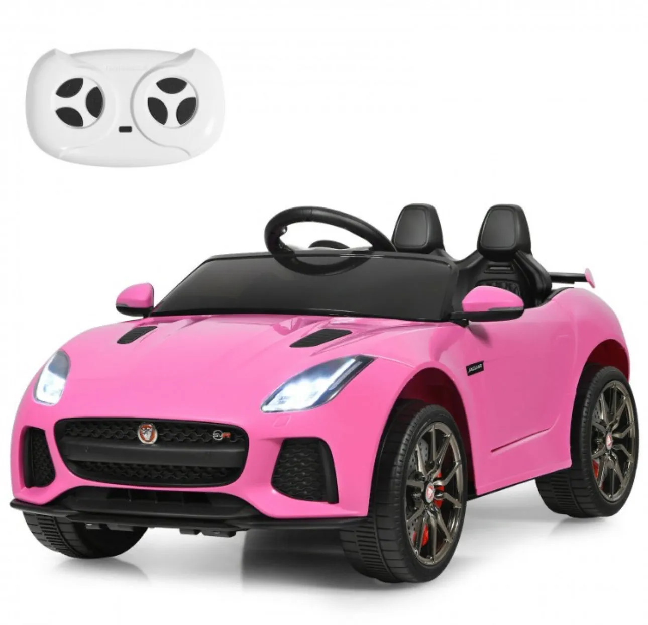 2025 Licensed Jaguar F-Type SVR 12V Kids Ride On Car 1 Seater Upgraded | MP3 Player | Open Doors | Remote