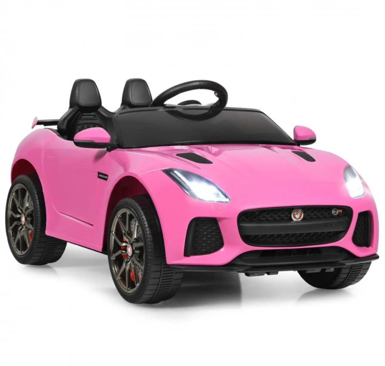 2025 Licensed Jaguar F-Type SVR 12V Kids Ride On Car 1 Seater Upgraded | MP3 Player | Open Doors | Remote