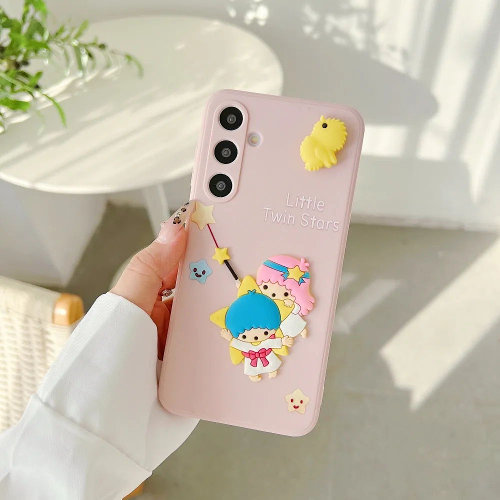 3D Spin Flower Silicone Soft Phone Case - Oppo Reno 11 Pro