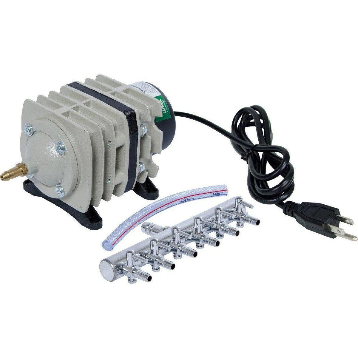 Active Aqua - Commercial Air Pump, 6 Outlets, 20W, 45 L/min