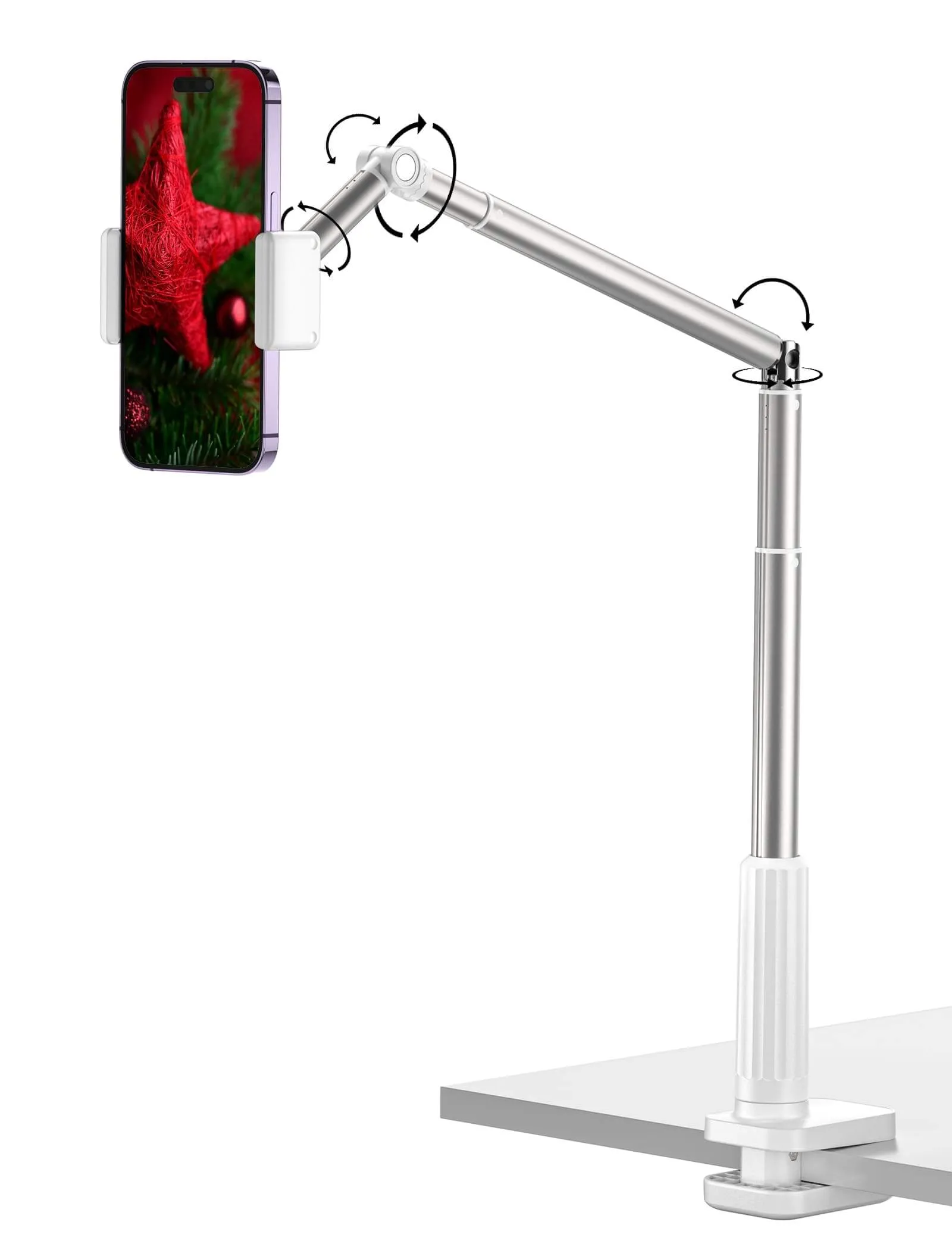 Adjustable Long Arm Universal Stand