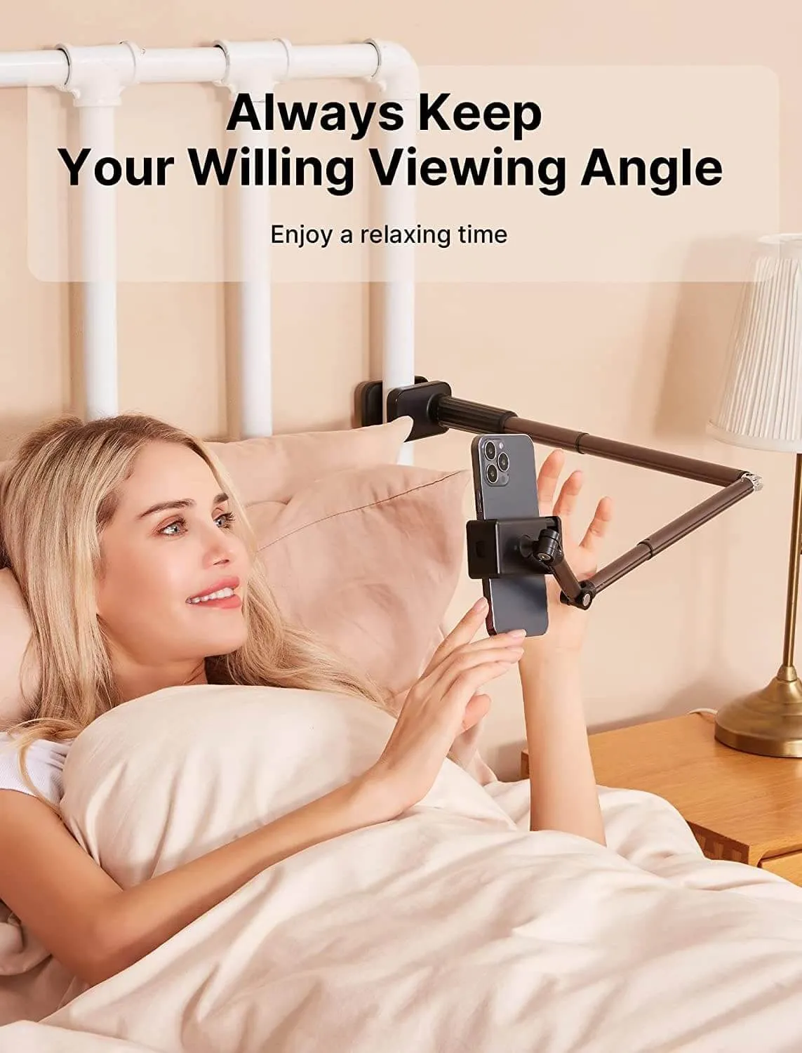 Adjustable Long Arm Universal Stand