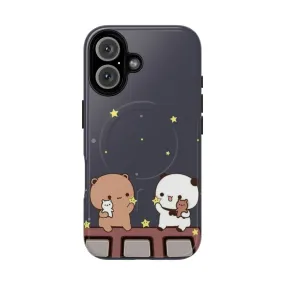 Adorable Bubu and Dudu Magnetic Tough Phone Case