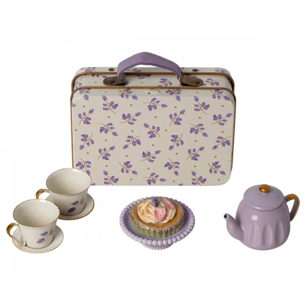 Afternoon Treat Set for Maileg Mice - Purple Madelaine