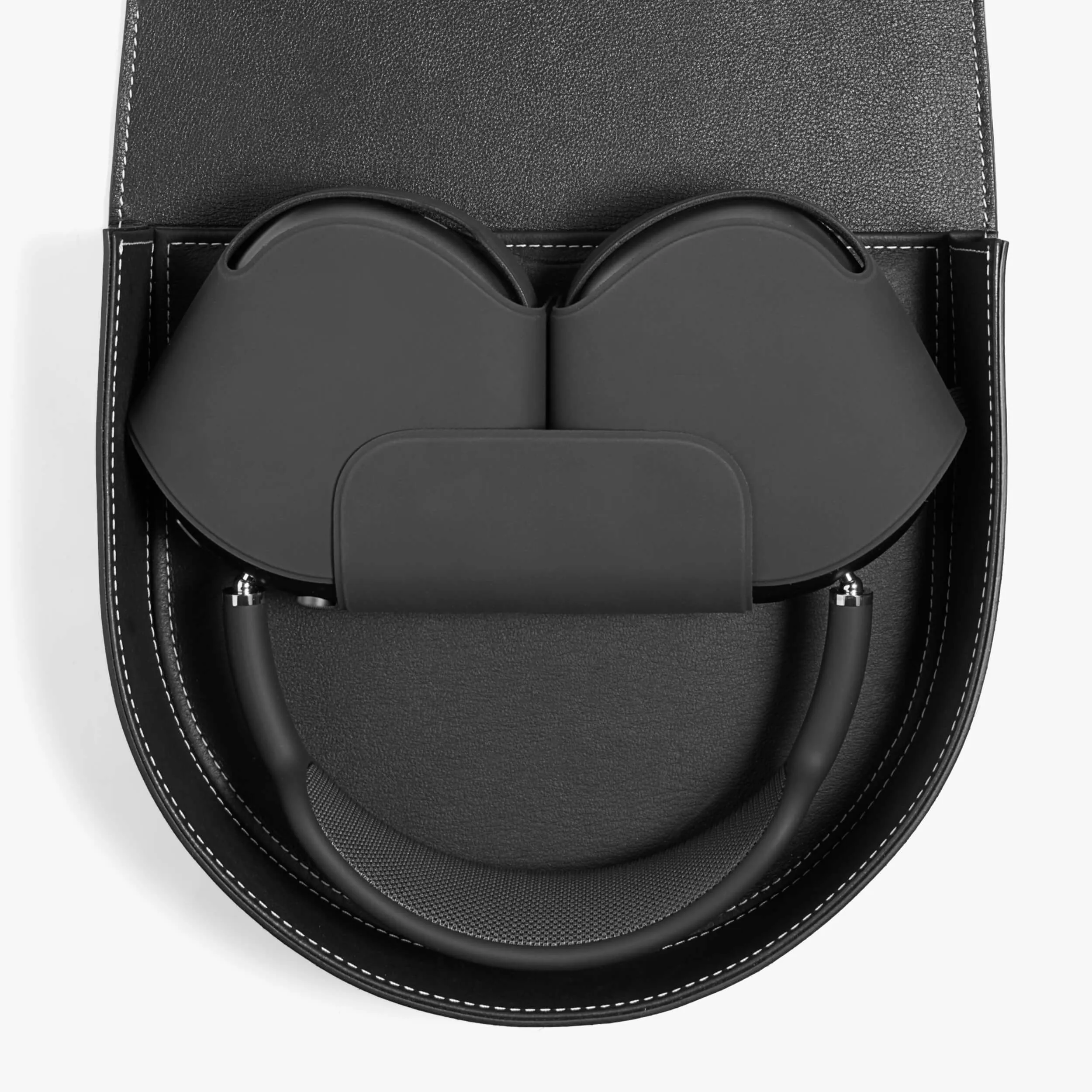 AirPods Max Leather Case Black