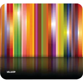 ALLSOP 30599 Mouse Pad (Tech Multi Stripes)