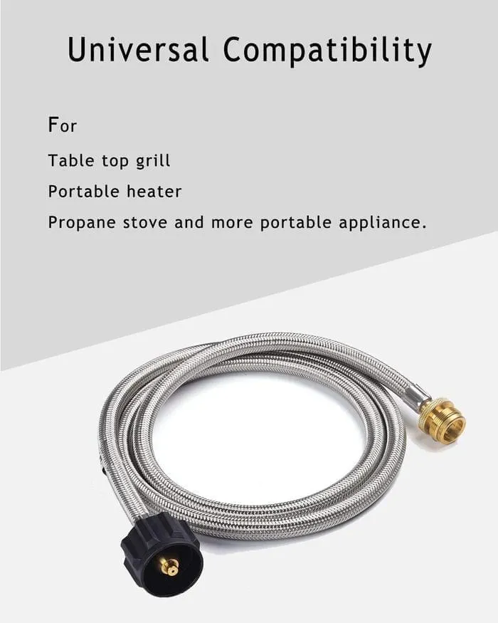 ALP 5-Feet Braided Propane Hose