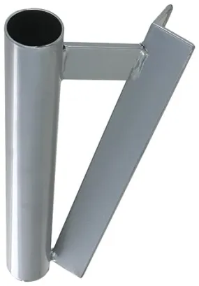 Angled Pole Mount/Wall Mount for Swooper Banners - Heavy-Duty Mounting Bracket Fits Entire Swooper Line - Fastener Hardware Not Included