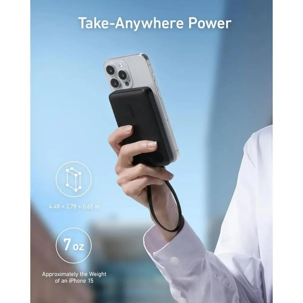 Anker 22.5W Smart Display Power Bank (10000 mAh) - A1257