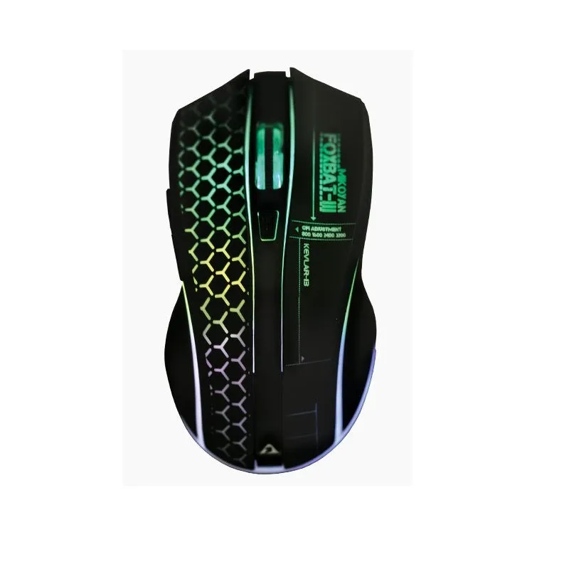 Armaggeddon WL USB Gaming RGB Optical Mikoyan Foxbat-III (IRONSIGHT-7 / KEVLAR-13) Mouse