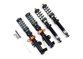 AST Suspension 5100 Series 1-Way Coilovers (Divorced Rear - Front and Rear Top Mounts Not Included) ACU-B1101S - 2001-2005 BMW 318d Sedan-Touring-Coupe-Convertible (E46)