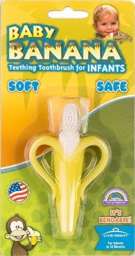 Baby Banana Brush Teether