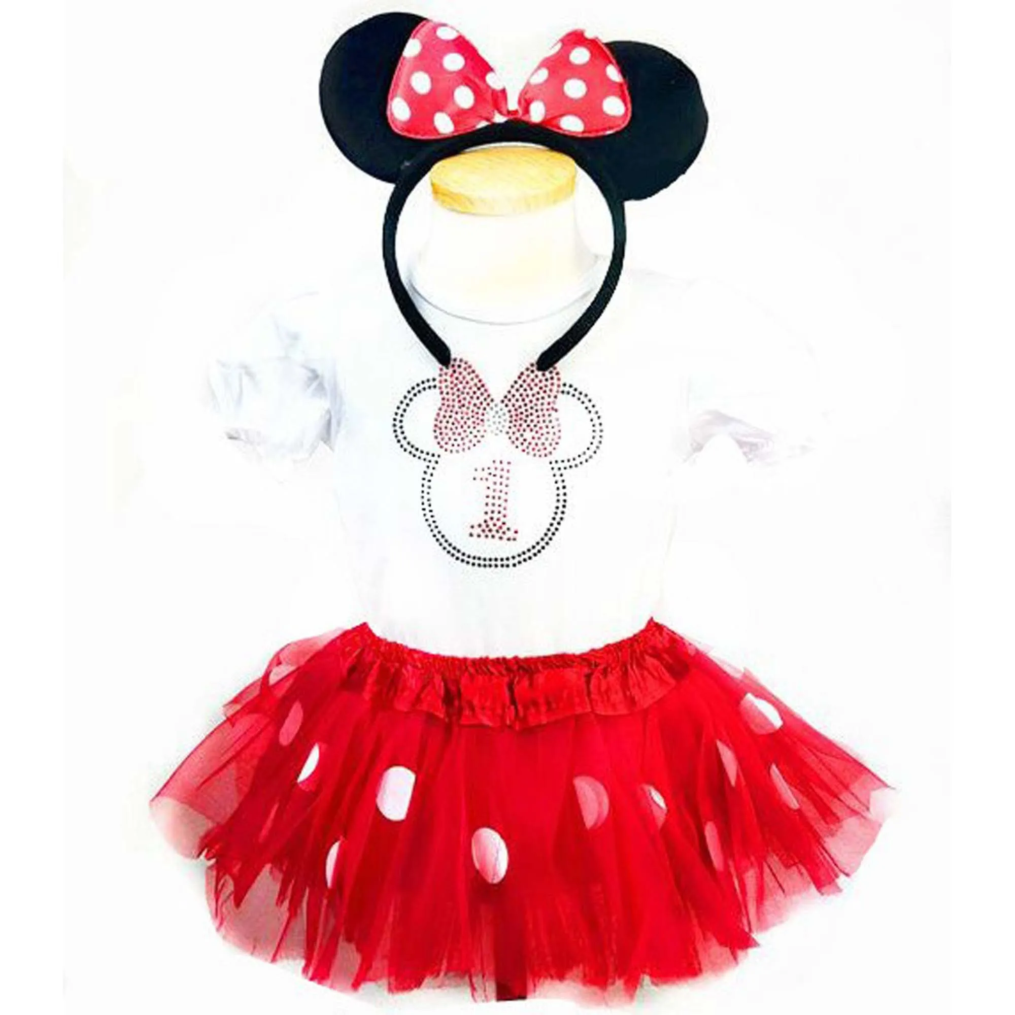 Baby Minnie Mouse Costume Kit for Babies, Assortment, 1 Count