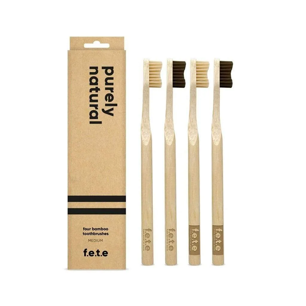 Bamboo Toothbrush - Purely Natural Pack