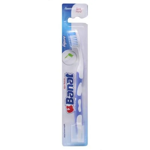 Banat Figure Hard Toothbrush 1 PC