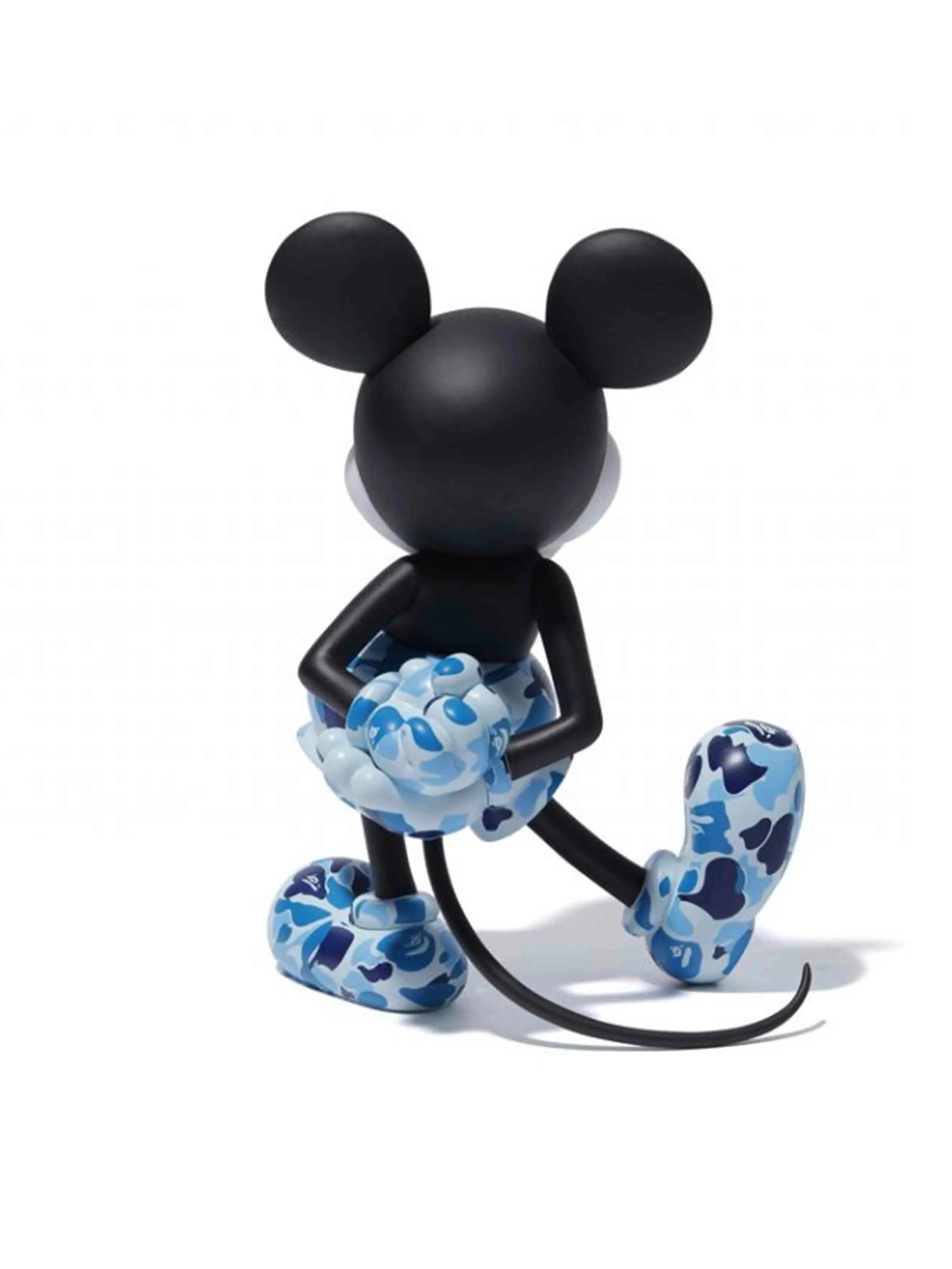 BAPE x Mickey Mouse 90th Anniversary Figure Blue Camo