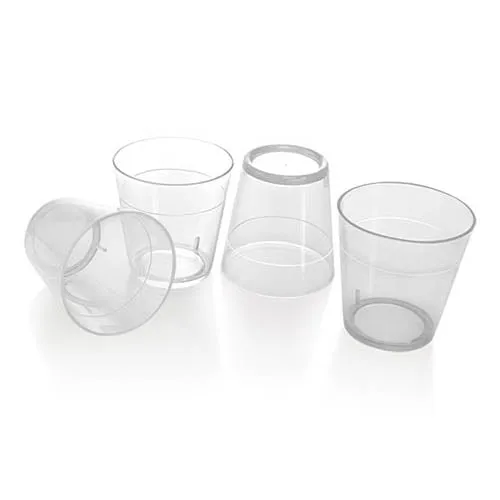 BarConic® 1.5oz Clear Plastic Shot Glasses