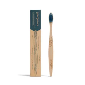 Beechwood Toothbrush, Wooden Toothbrush, Firm Bristles, Georganics