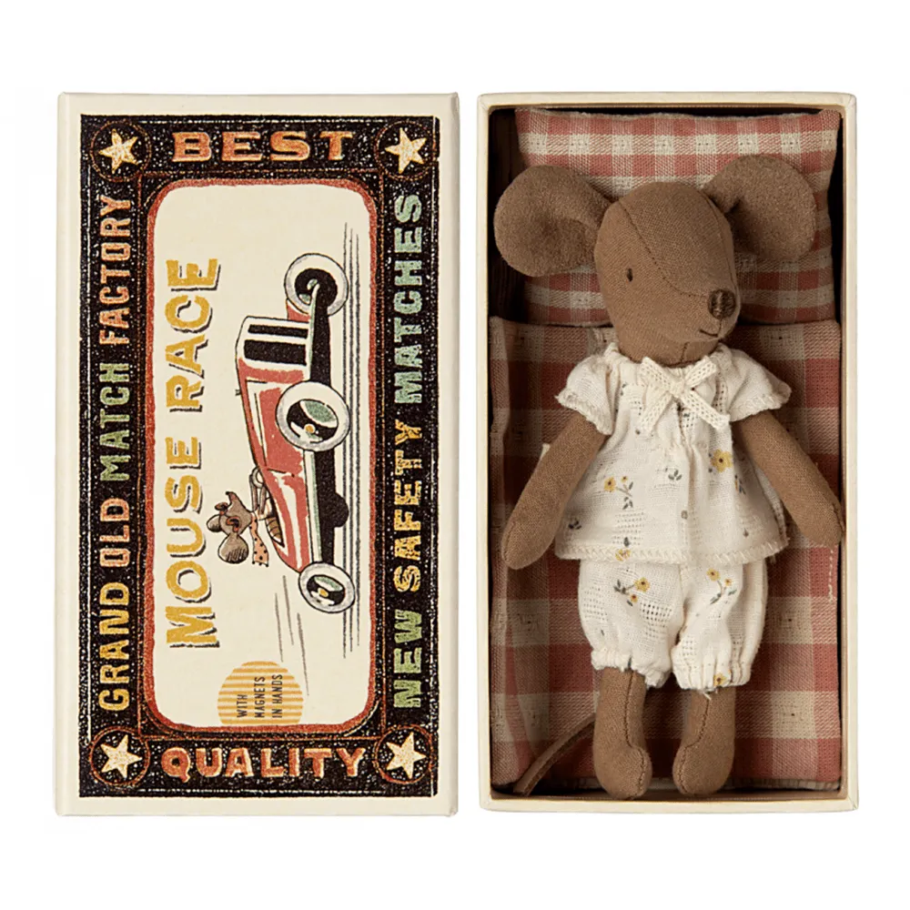 Big Sister Mouse in Matchbox Set - Pyjamas