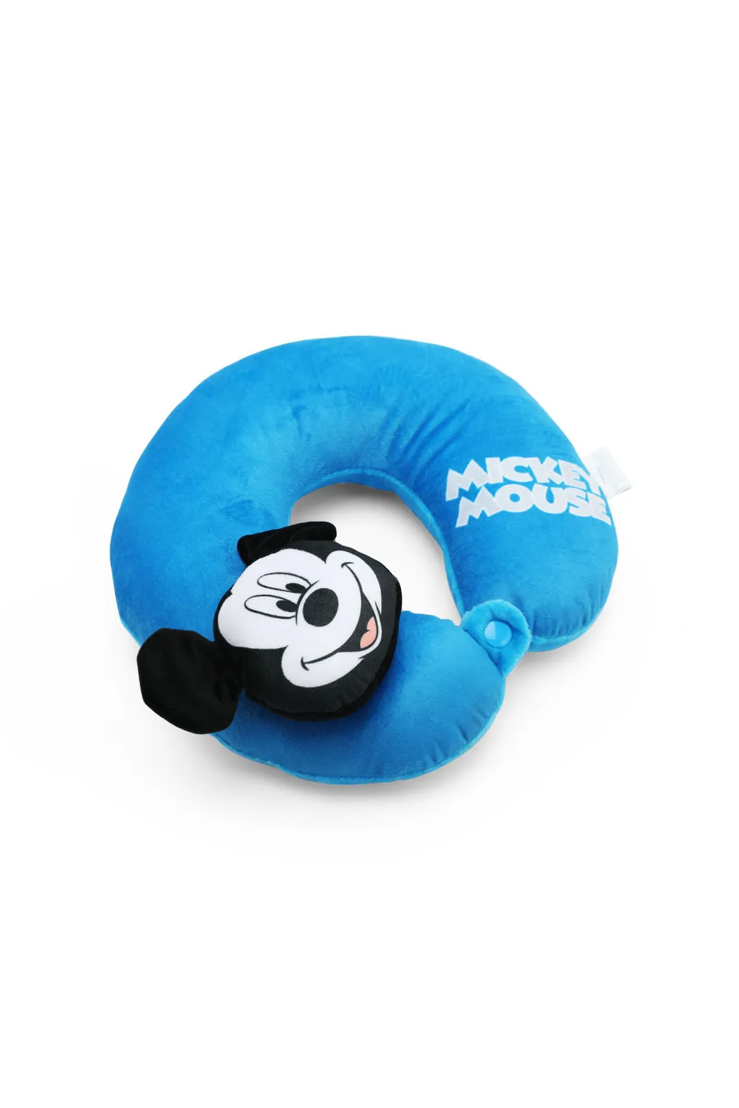 Blue Mickey Mouse Travel Pillow