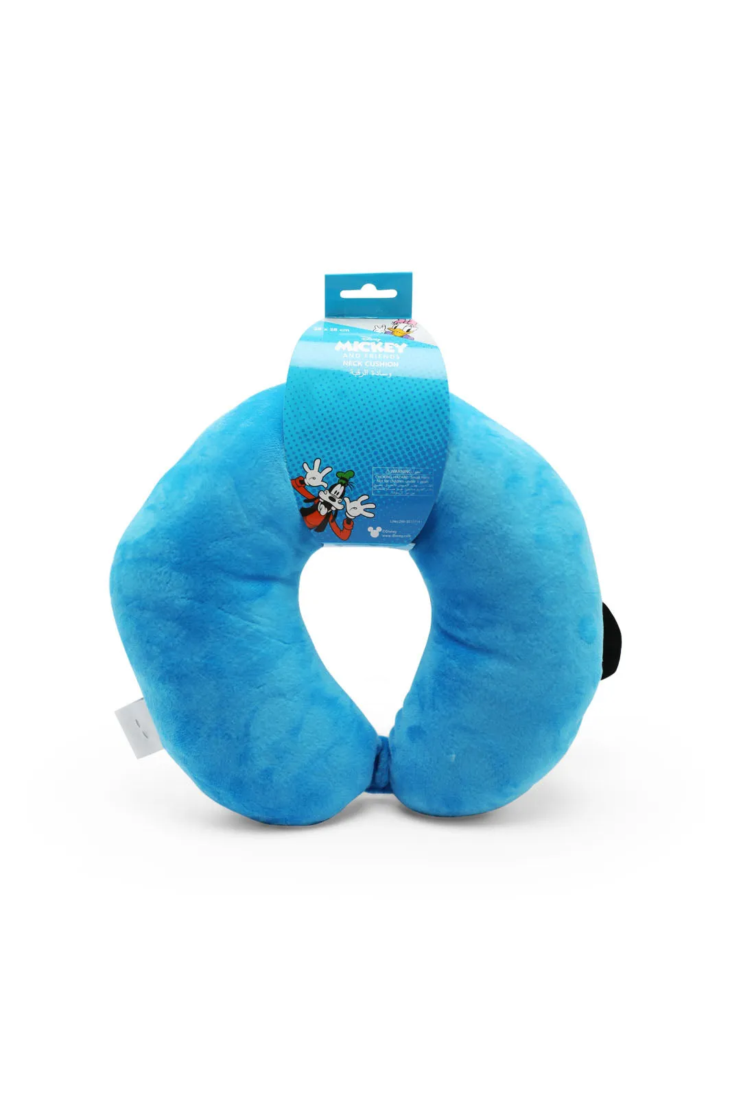 Blue Mickey Mouse Travel Pillow