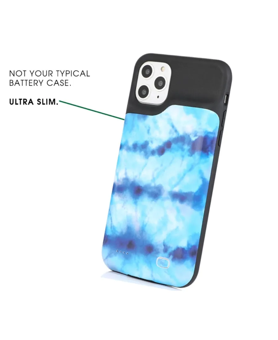 Blue Tie Dye Ultra Battery Case