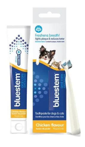 Bluestem Toothpaste - Chicken Flavour Toothpaste & Toothbrush SALE