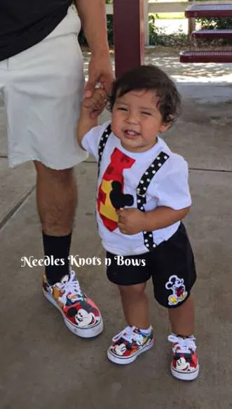 Boys Mickey Mouse 2nd Birthday Outfit