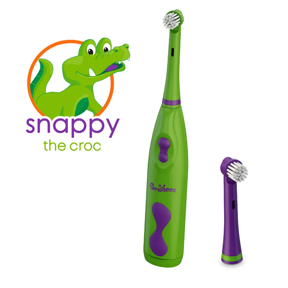 Brusheez® Kids’ 2-Pack Replacement Brush Heads - Snappy the Croc