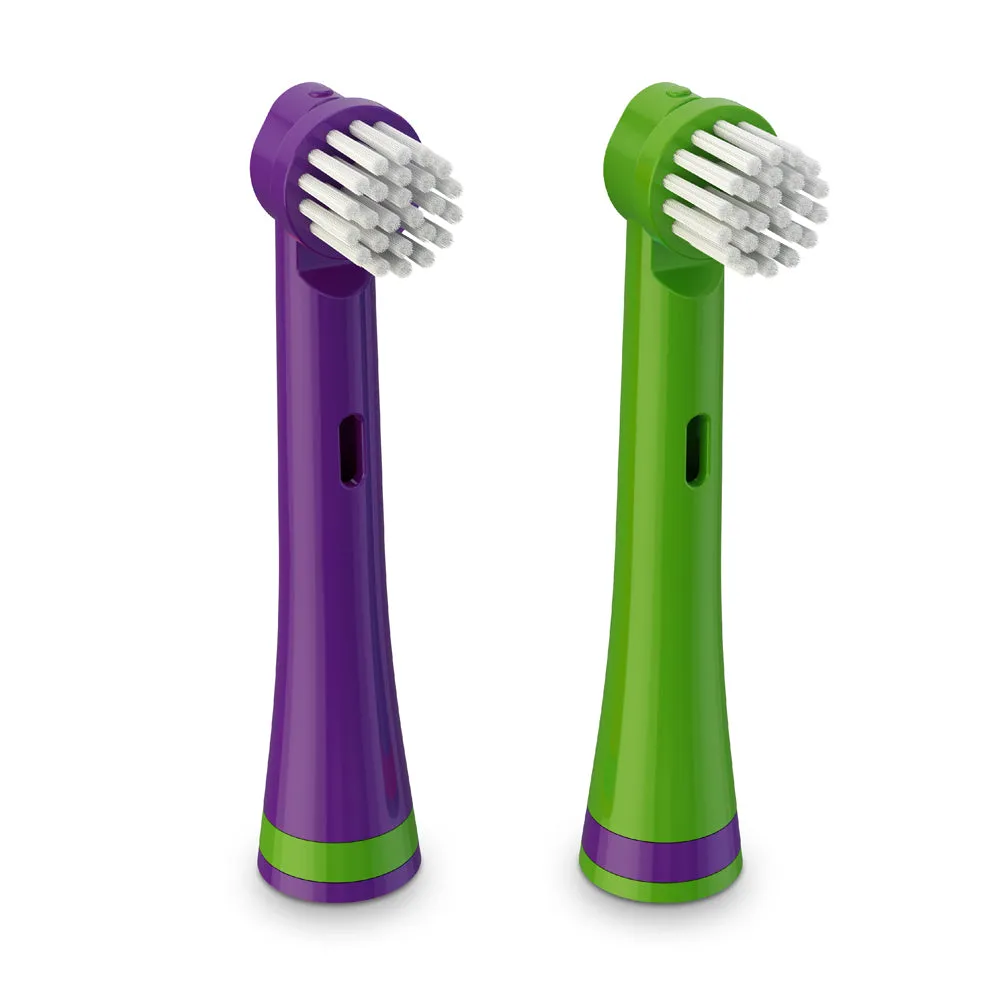 Brusheez® Kids’ 2-Pack Replacement Brush Heads - Snappy the Croc