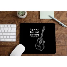 Bryan Adams Mousepad - I Got My First Real Six String