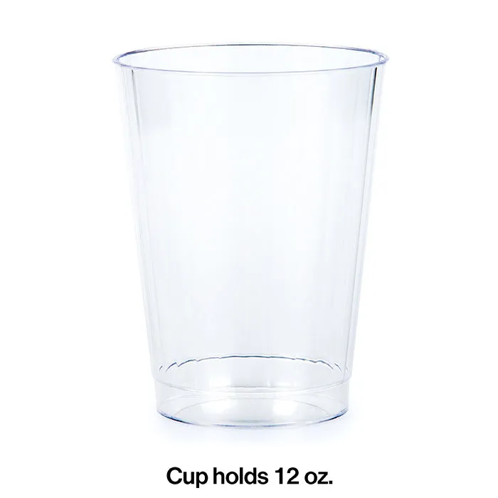 Bulk Clear 12 oz Plastic Tumblers (96 per Case)