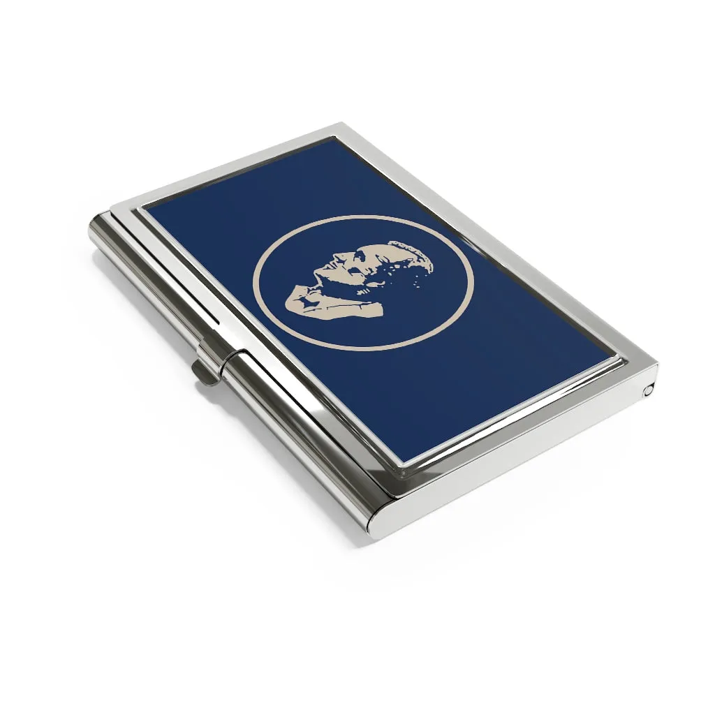 Business Card Holder With Classic Logo