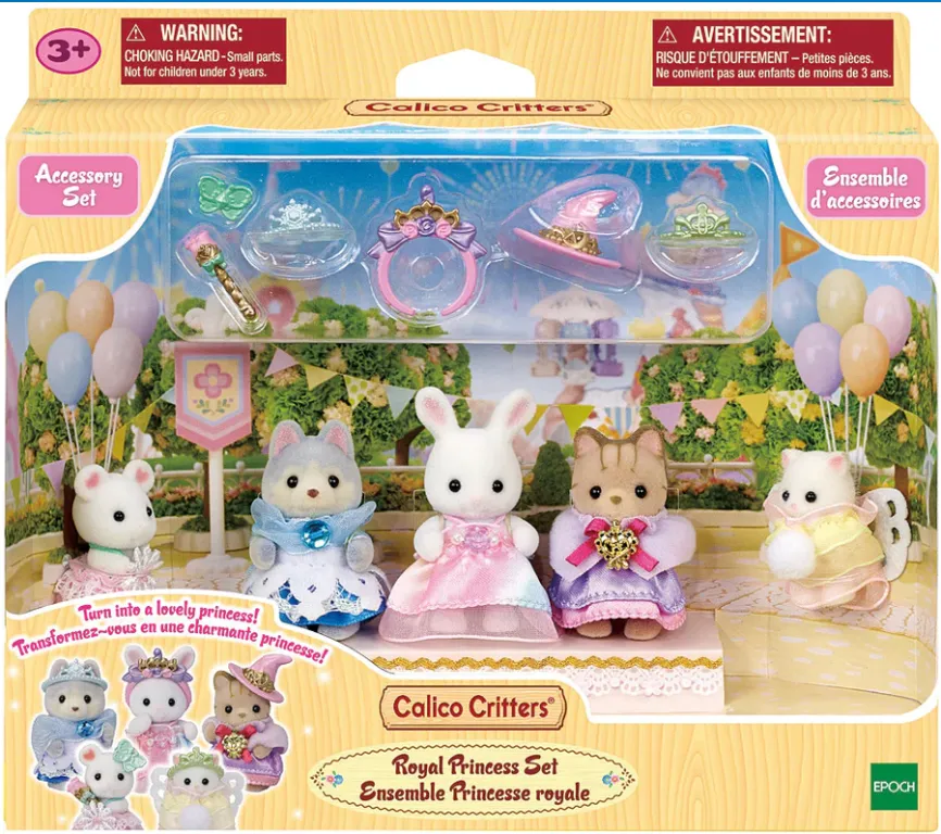 CALICO CRITTERS ROYAL PRINCESS SET