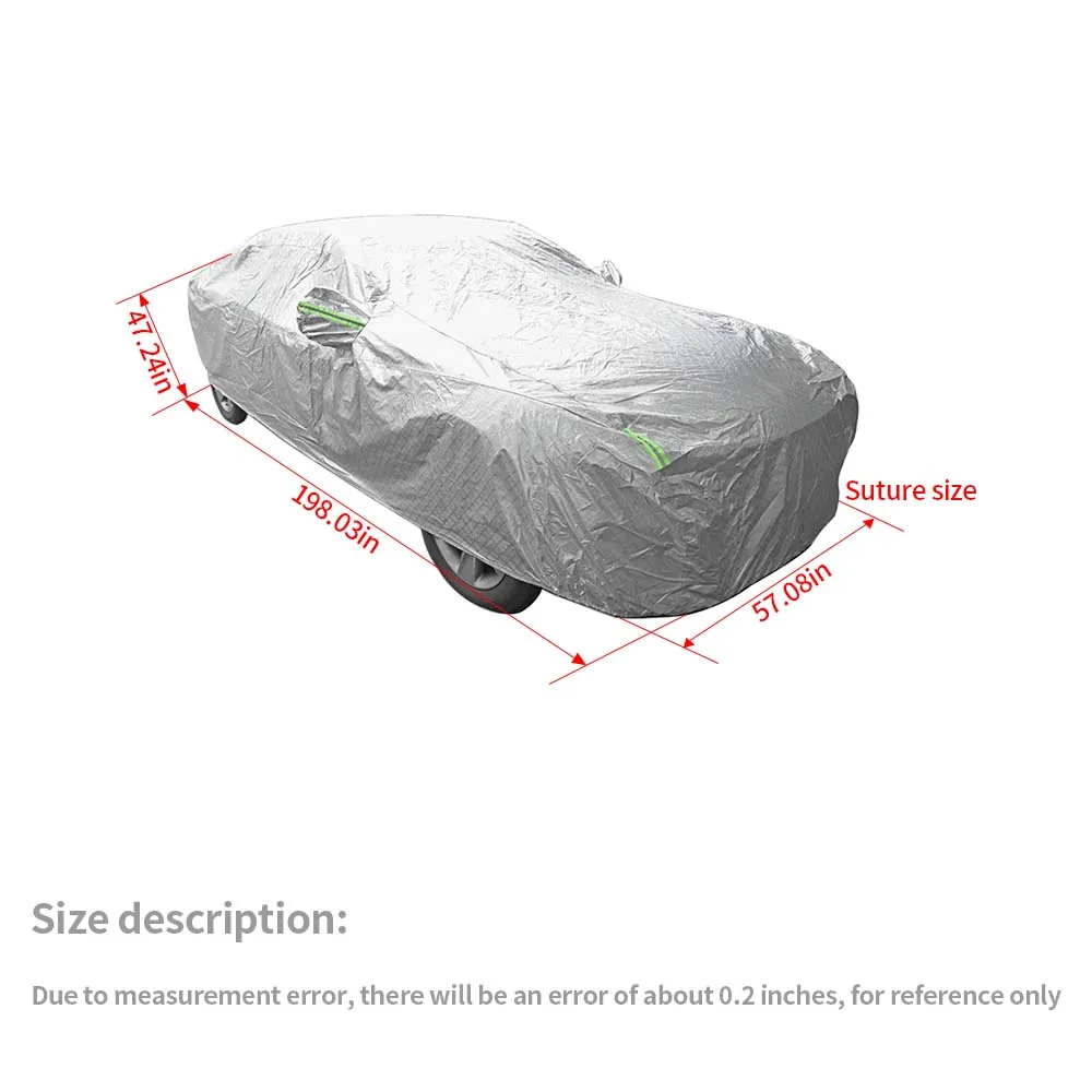 Car Cover Outdoor Waterproof Sun Snow Rain UV Heat Dust Resistant For Dodge Charger 2015  Accessories | CheroCar