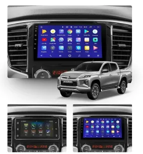 Car Dealz 10.2" Android 10.0 Mitsubishi L200 Triton Challenger 5 2018-2020 w CAM In Dash Plus OEM Fascia