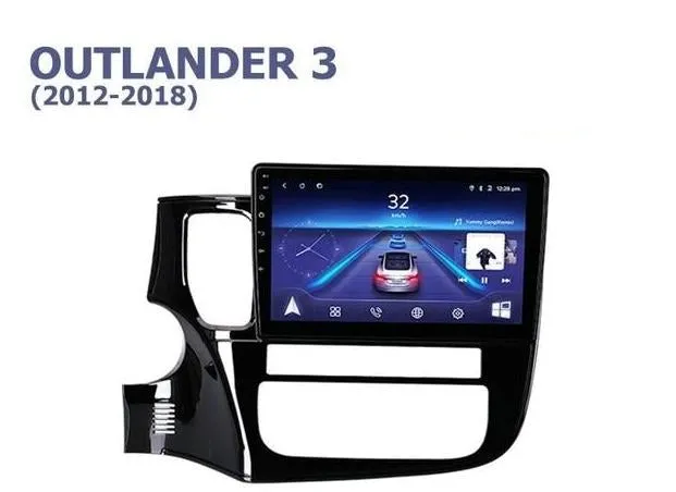 Car Dealz 10.2" Android 10.0 Mitsubishi Outlander XL 3 2012-2018 In Dash Plus OEM Fascia