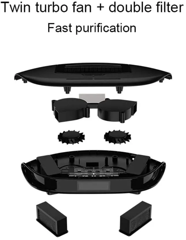 Car solar air purifier