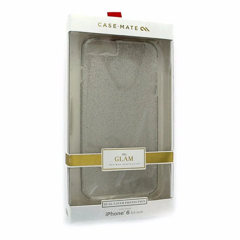 Case-Mate Glam Hard Case for Apple iPhone 6s Plus and iPhone 6 Plus - Clear