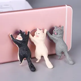 Cat Sucker Smartphone Holder